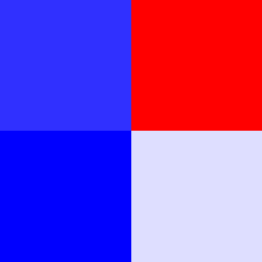 Stride-sampled 2 by 2 photovoltage map