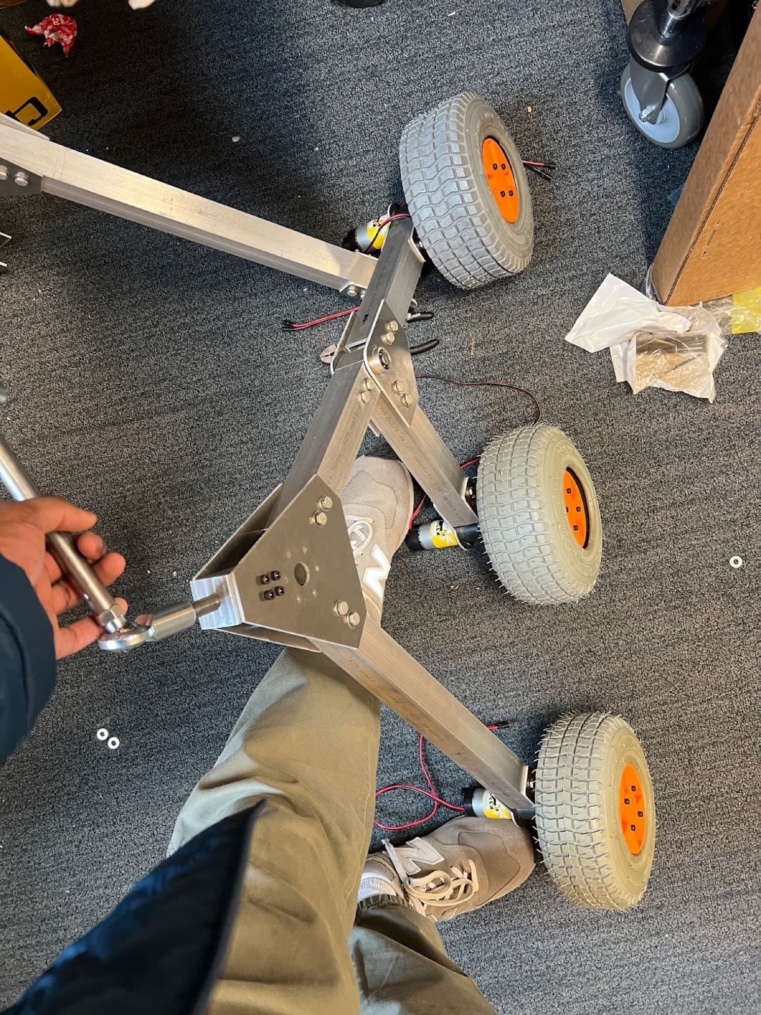 Rover chassis assembly